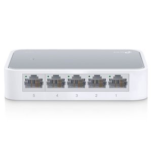 TP-Link TL-SF1005D 5x 10100Mbps Desktop Switch, white TL-SF1005D