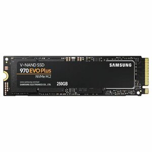 Samsung SSD 970 EVO Plus, 250GB, NVMe M.2 MZ-V7S250BW