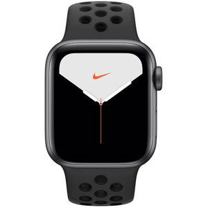 Apple Watch Nike Series 5 GPS, 44mm Space Grey Aluminium Case with AnthraciteBlack Nike Sport Band - SM & ML MX3W2VRA