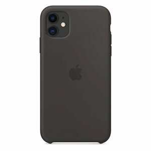 Apple iPhone 11 Silicone Case, black MWVU2ZMA