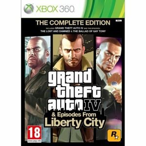 Grand Theft Auto 4 & Episodes from Liberty City (The Complete Edition) XBOX 360