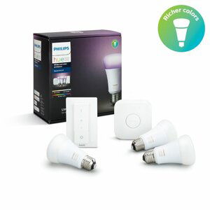 Štartovacia súprava Philips Hue 10W E27, White and Color 871869672879600