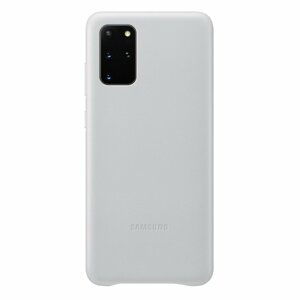 Puzdro Leather Cover pre Samsung Galaxy S20 Plus - G985F, Light Gray (EF-VG985LS) EF-VG985LSEGEU