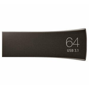 USB kľúč Samsung BAR Plus, 64GB, USB 3.1 (MUF-64BE4APC), Gray MUF-64BE4APC