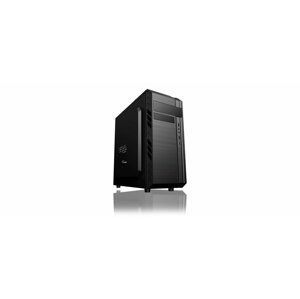 Eurocase skrinka ML X501 EVO, ATX, 1x USB 3.0, 2x USB 2.0, audio,  čierna, bez zdroja MLX501BOOEVO