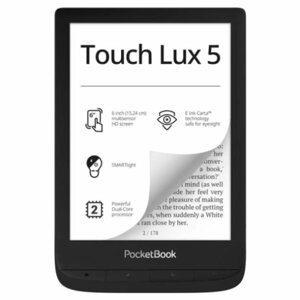 PocketBook 628 Touch Lux 5, čierna