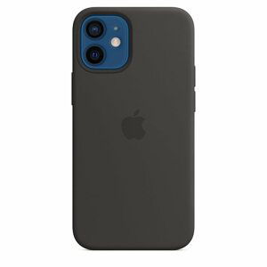 Apple iPhone 12 mini Silicone Case with MagSafe, black MHKX3ZMA