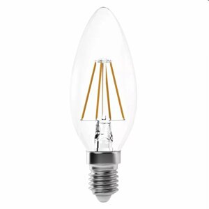 EMOS LED Žiarovka Filament Candle 4W E14, teplá biela 1525281200