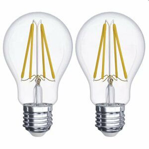 EMOS LED Žiarovka Filament A60 6W E27, teplá biela - 2ks 1525283231