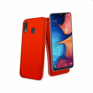 Puzdro SBS Polo pre Samsung Galaxy A20e - A202F, červené TEPOLOSAA20ER