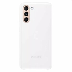 Puzdro LED Cover pre Samsung Galaxy S21 - G991B, white (EF-KG991C) EF-KG991CWEGWW
