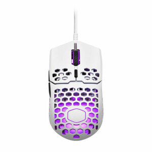 Herná myš Cooler Master LightMouse MM711, matná white MM-711-WWOL1