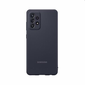 Puzdro Silicone Cover pre Samsung Galaxy A52A52s, black (EF-PA525TB) EF-PA525TBEGWW