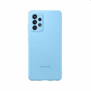 Puzdro Silicone Cover pre Samsung Galaxy A52A52s, blue (EF-PA525TL) EF-PA525TLEGWW