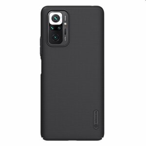 Zadný kryt Nillkin Super Frosted pre Xiaomi Redmi Note 10 Pro, čierna 57983103658