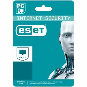 ESET Internet Security pre 1 počítač na 12 mesiacov SK (elektronická licencia)