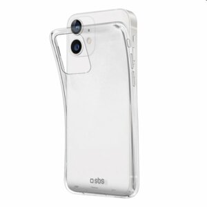 SBS puzdro Skinny pre iPhone 13 mini, transparentná TESKINIP1354T