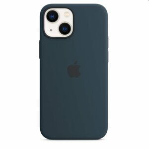 Apple iPhone 13 mini Silicone Case with MagSafe, abyss blue MM213ZMA