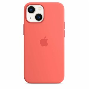 Apple iPhone 13 Silicone Case with MagSafe, pink pomelo MM253ZMA