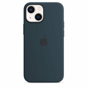 Apple iPhone 13 Silicone Case with MagSafe, abyss blue MM293ZMA