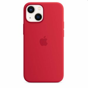 Apple iPhone 13 Silicone Case with MagSafe, (PRODUCT)RED MM2C3ZMA