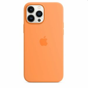 Apple iPhone 13 Pro Max Silicone Case with MagSafe, marigold MM2M3ZMA