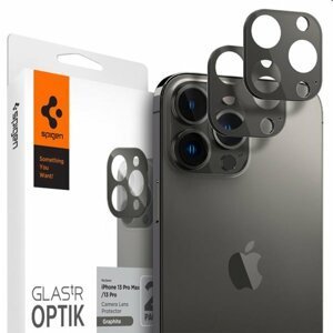 Spigen ochranné sklo na fotoaparát pre iPhone 13 Pro13 Pro Max, graphite AGL04035