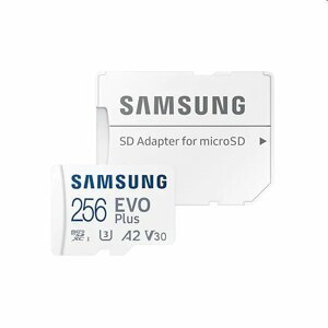 Samsung EVO Plus Micro SDXC 256GB (2021) + SD adaptér MB-MC256KAEU