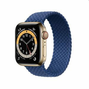 COTEetCI nylónový náramok 157 mm pre Apple Watch 424445 mm, atlantická modrá WH5306-AB-157