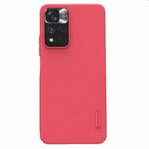 Puzdro Nillkin Super Frosted pre Xiaomi Redmi Note 11 5GPoco M4 Pro, červené 57983107311