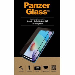 Ochranné temperované sklo PanzerGlass Case Friendly pre Xiaomi Redmi 10, black 8036