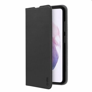 Puzdro SBS Book Wallet Lite pre Samsung Galaxy S22 Plus, čierne TEBKLITESAS22PK