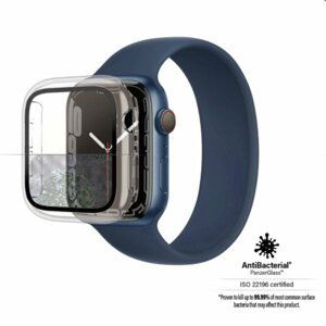 Ochranné temperované sklo PanzerGlass pre Apple Watch 7 44 mm, black 3659