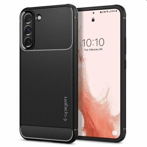 Puzdro Spigen Rugged Armor pre Samsung Galaxy S22, čierne ACS03986