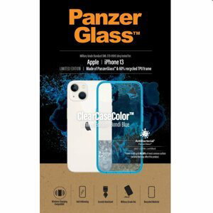 Puzdro PanzerGlass ClearCaseColor AB pre Apple iPhone 13, modré 0331