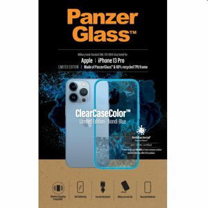 Puzdro PanzerGlass ClearCaseColor AB pre Apple iPhone 13 Pro, modré 0336