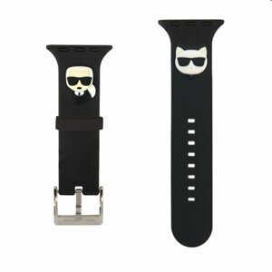 Karl Lagerfeld Karl and Choupette remienok pre Apple Watch 3840mm, black 57983105400