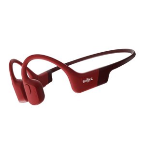 Shokz OpenRun, bone conduction open-ear endurance headphones, red S803RD