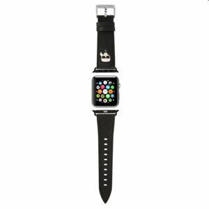 Karl Lagerfeld Karl Head PU remienok pre Apple Watch 3840mm, black 57983105418