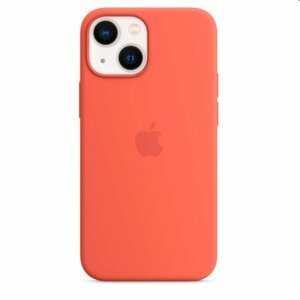 Apple iPhone 13 mini Silicone Case with MagSafe, nectarine MN603ZMA