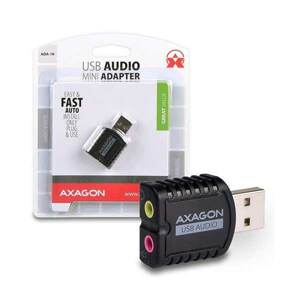 AXAGON ADA-10 USB2.0 - Stereo Audio Mini Adapter ADA-10