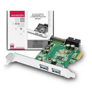 AXAGON PCEU-232V PCIe Adapter 2+2x USB3.0 UASP VIA + LP PCEU-232V