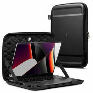 Puzdro Spigen Rugged Armor Pro pre MacBook Pro 14" 2021, čierne AFA04270