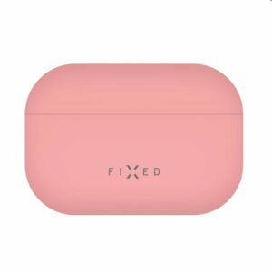 FIXED Silky Silikónové púzdro pre Apple AirPods Pro, ružové FIXSIL-754-PI