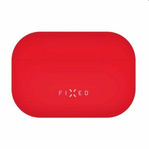 FIXED Silky Silikónové púzdro pre Apple AirPods Pro, červené FIXSIL-754-RD