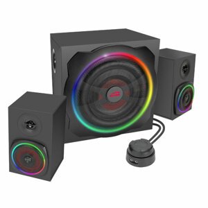 Speedlink Gravity RGB 2.1 Subwoofer System, Black SL-830105-BK