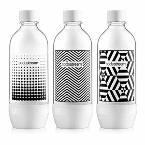 Sodastream Fľaša Tripack Black&White 1 l