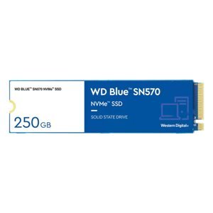 WD 250GB Blue SSD M.2 3300MB1200MB, 80 mm, SN 570 WDS250G3B0C