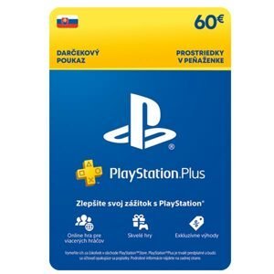 Sony Playstation Plus Essential darčeková karta 60 €