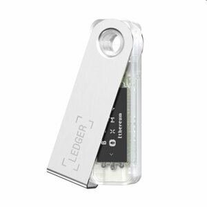 Ledger Nano S Plus hardvérová peňaženka na kryptomeny, transparentná LEDGERSPLUSFT